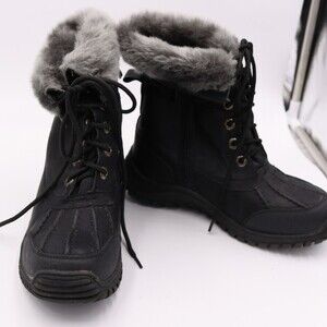 Apres by Lamo pw5010 Vanessa Adirondack Black Winter Boots 7